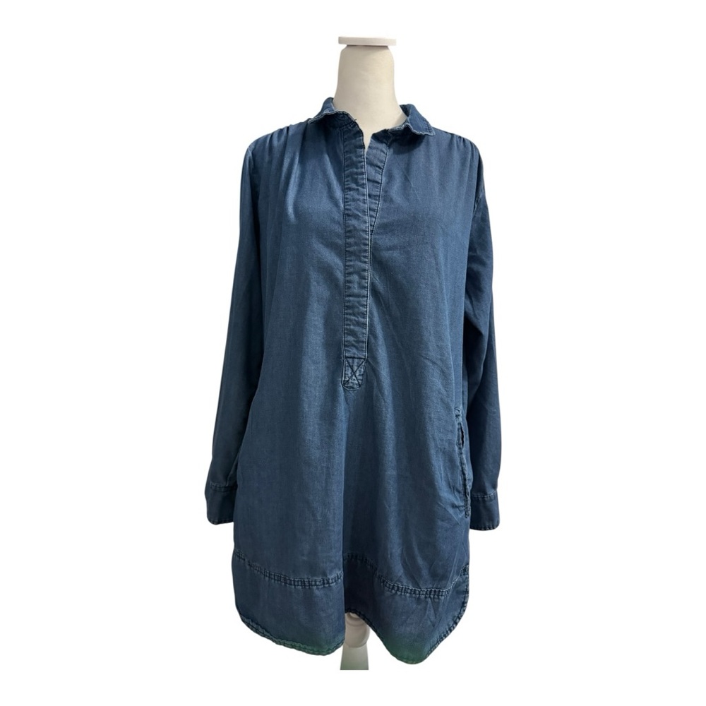 Workshop Republic Clothing Blue Midi Dress
